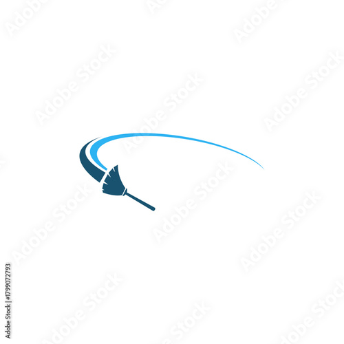 Unique cleaning logo Modern and minimalist vector and abstract logo