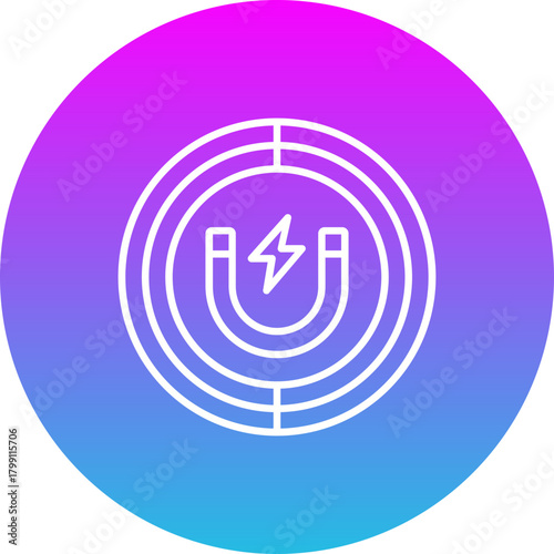 Magnetic field Icon
