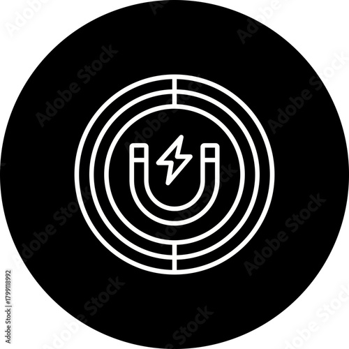 Magnetic field Icon