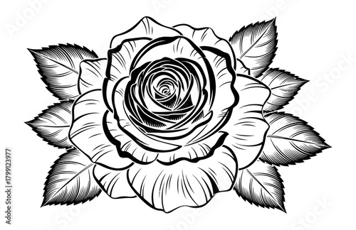 rose vector art, rose tattoo design, valentine roses, A bold or intricate rose tattoo featuring detailed petals, shading, and symbolism of love, beauty, and resilience in various artistic styles.