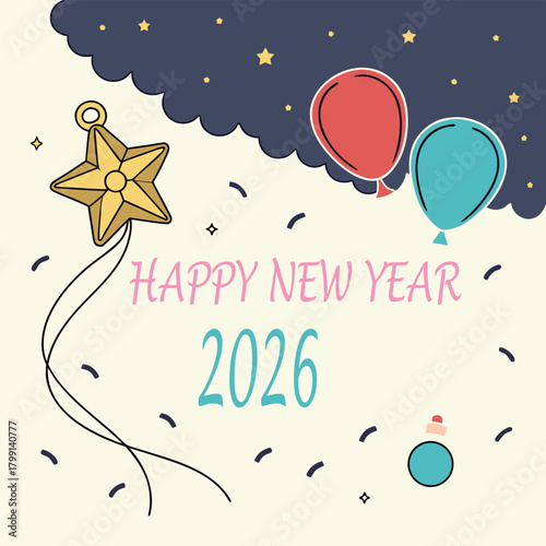 Festive new year s eve scene with golden year 2018 celebration