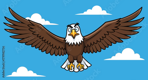 Illustration of a chameleon perched on a flower with colorful petals.