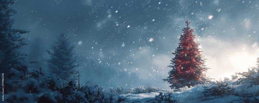 Fototapeta premium christmas poster
