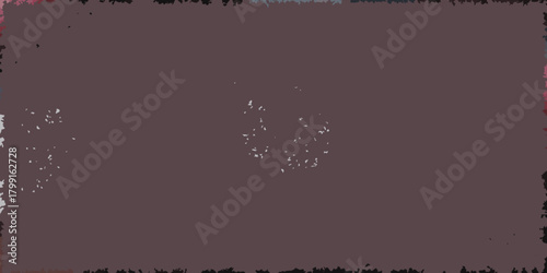 Abstract textured background with distressed grunge border and scattered white speckles