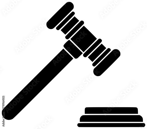 judge illustration gavel silhouette justice logo law icon court outline lawyer legal authority crime hammer business auction judgement legislation shape divorce vector graphic background