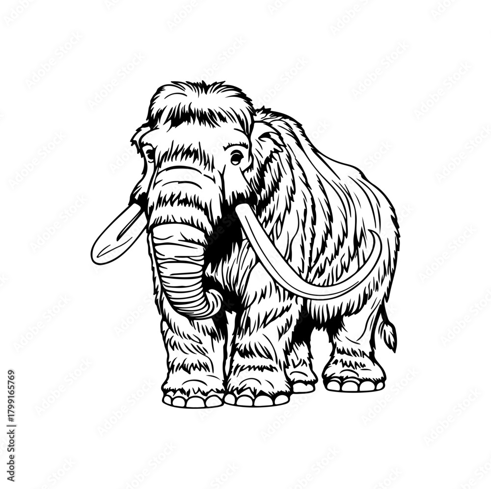 Fototapeta premium vector of an elephant