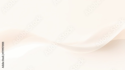 穏やかなクリーム色とホワイトが織りなす抽象背景