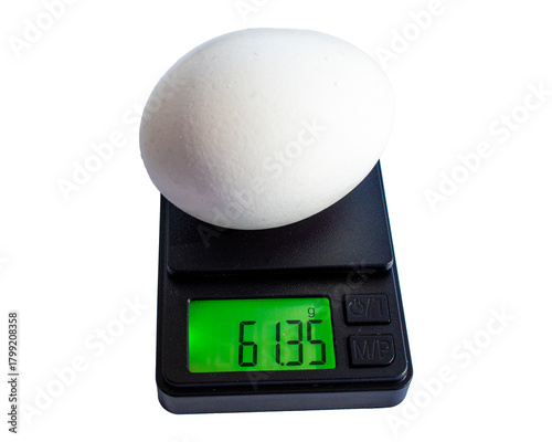 How many grams does an egg weigh?