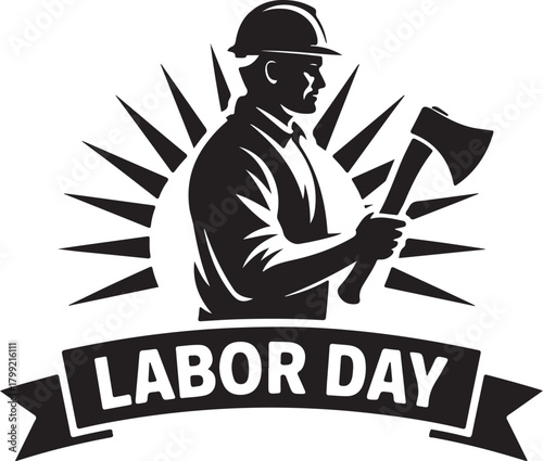 Celebrating Labor Day honoring hardworking people
