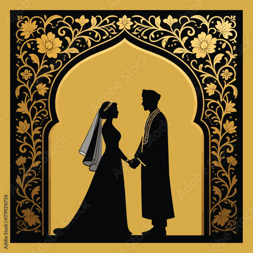 silhouette of a couple  best wedding higabi grils 