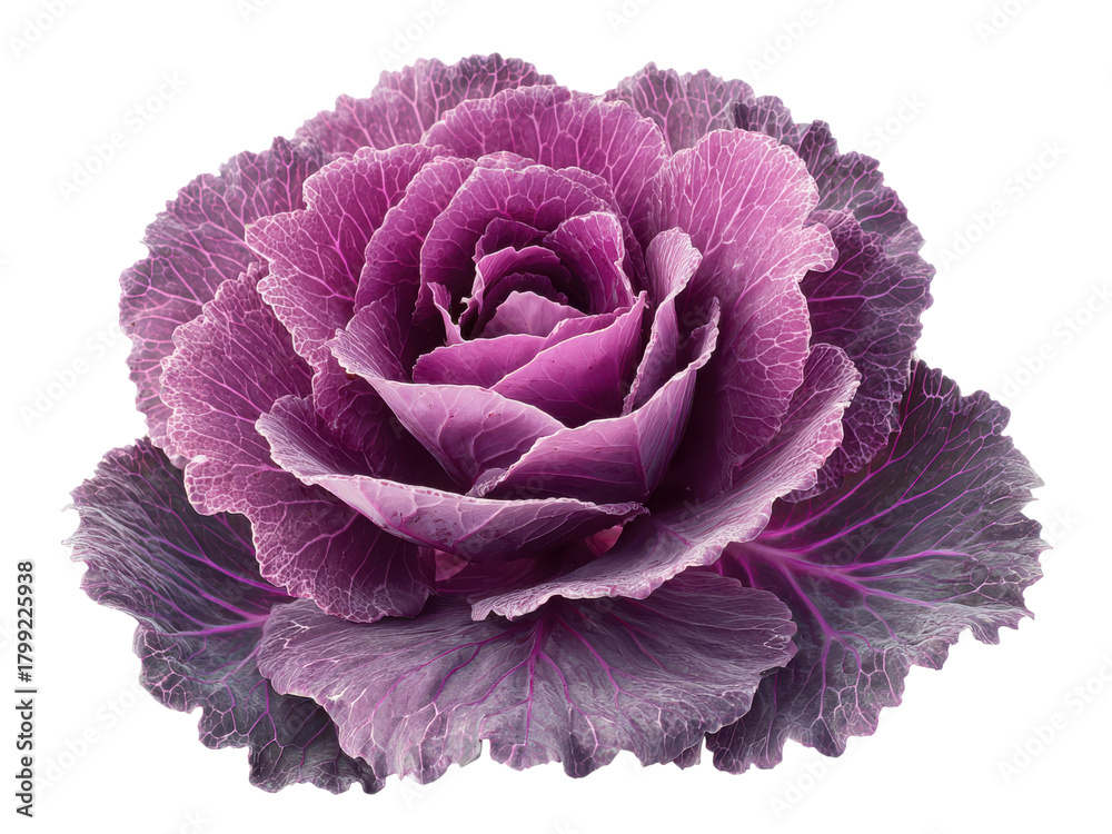 Obraz premium A purple flower with a green stem