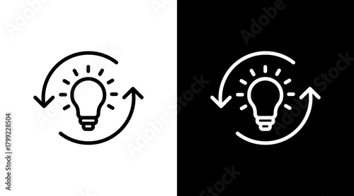 Rethink White Icon Set Design