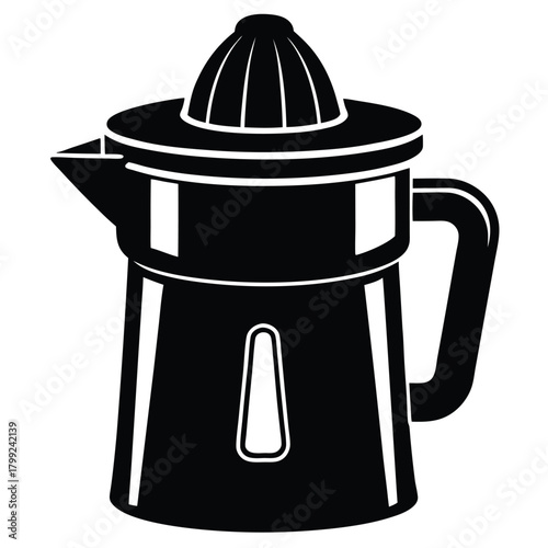 Juicer icon shows a simple electric kitchen appliance ready for making fresh juice