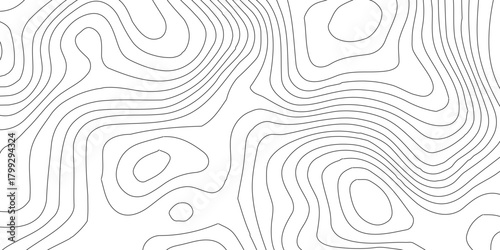Topographic map patterns, topography line map. Vintage outdoors style. The stylized height of the topographic map, paper texture Imitation of a geographical map shades,
