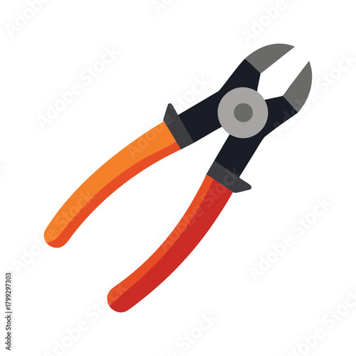 wire cutter vector illustration