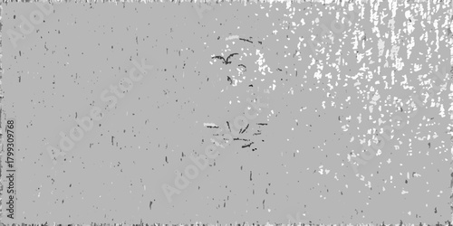 Abstract textured background with dark silhouettes of birds in flight against a light gray canvas