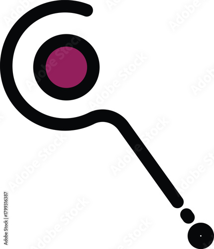 a magic wand or staff for spells