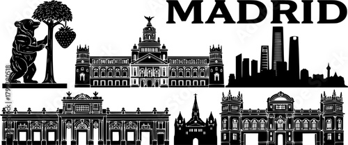 collage of landmarks of parliament