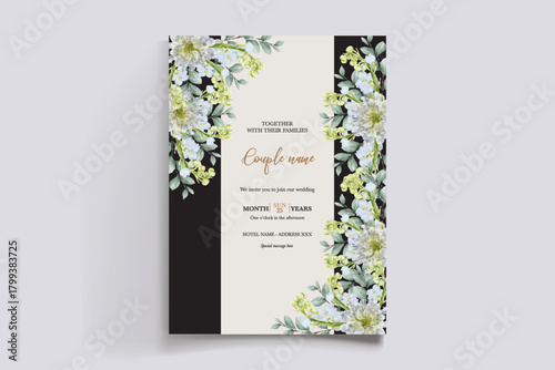 Save the date wedding invitation templates