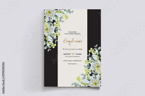 Save the date wedding invitation templates