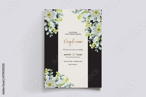 Save the date wedding invitation templates
