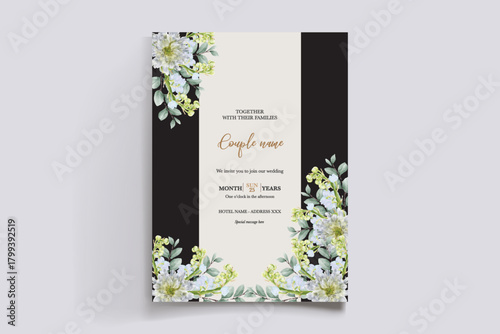 Save the date wedding invitation templates