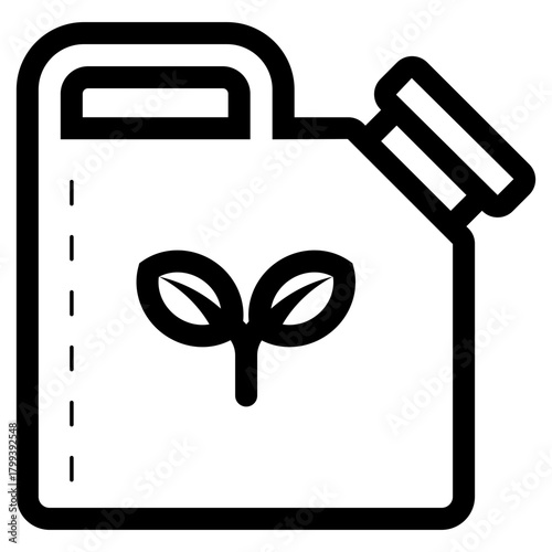 organic chemistry bio fuel icon