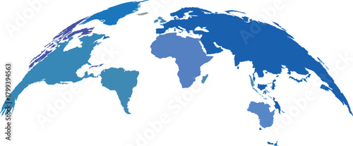 world map vector illustration