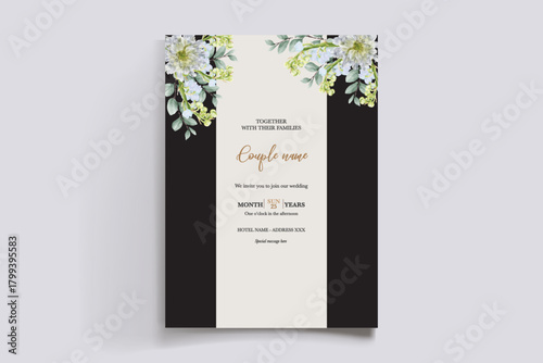 Save the date wedding invitation templates