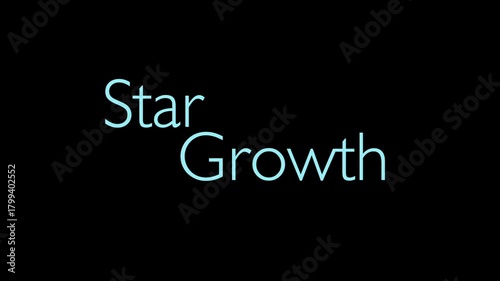 Startup Growth Text Animation with Animate In Effect