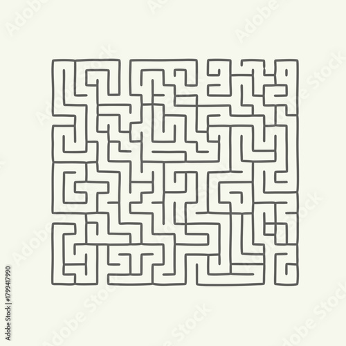 maze or labyrinth