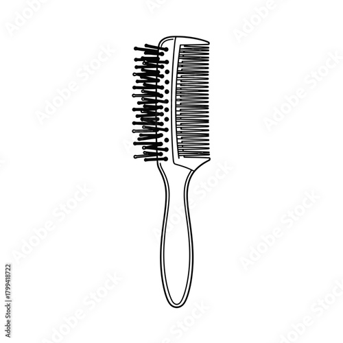 comb isolated on white background