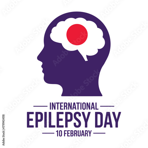 International Epilepsy Day Vector Design.