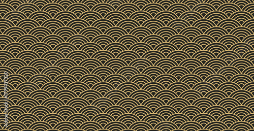 curve lines traditional pattern background