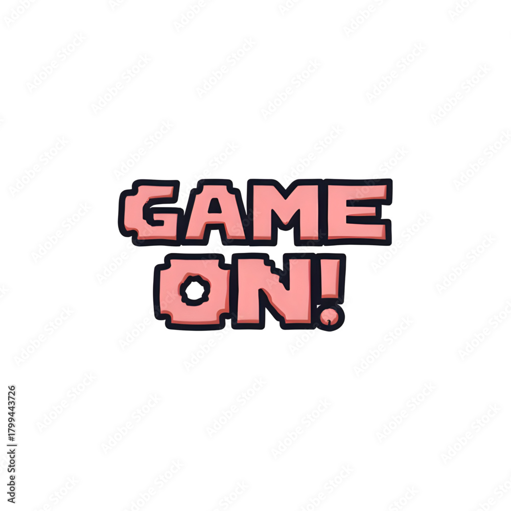 Fototapeta premium Ready for action let the games begin!