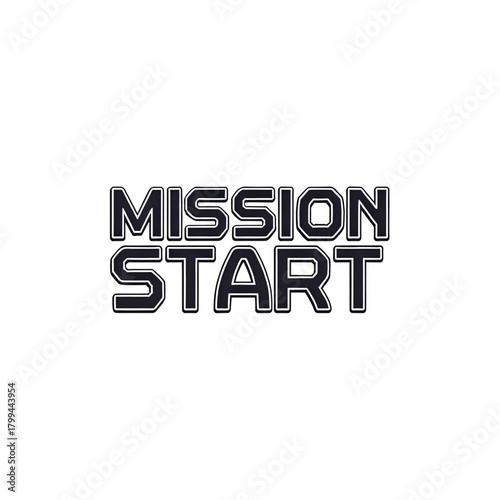 Embark on your new quest with mission start text