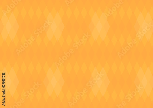 背景　ダイヤ柄のグラデーション　オレンジ