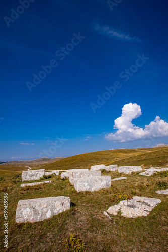 Necropolis near Nevesinje i...