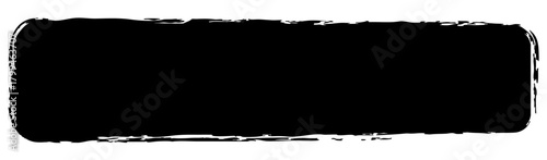 Handcrafted Brush Texture Border Perfect for Minimalist Creative Designs