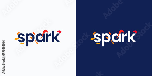 Spark Logo Design Modern Unique