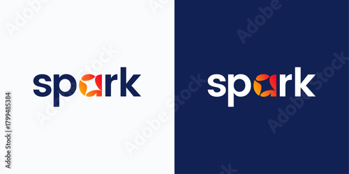 Spark Logo Design Modern Unique