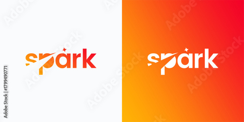 Spark Logo Design Modern Unique