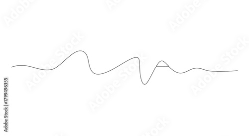 Abstract Sound Waveform Representation - Dynamic Audio Visualization