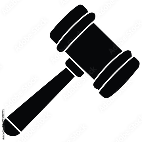 auction  gavel  vector icon