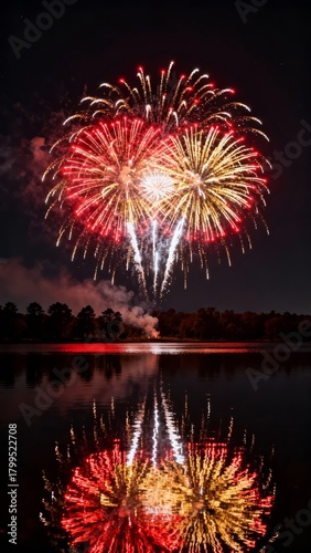 A vibrant display of