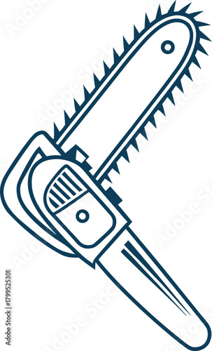 vector knife on a white background