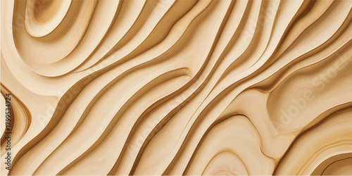 Natural brown wood grain texture with a dry oak pattern perfect for a surface background design