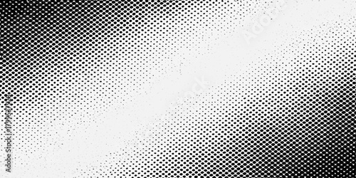Abstract metallic texture of a seamless black and white steel grid pattern, perfect for industrial vector wallpaper or aluminium mesh backdrop design