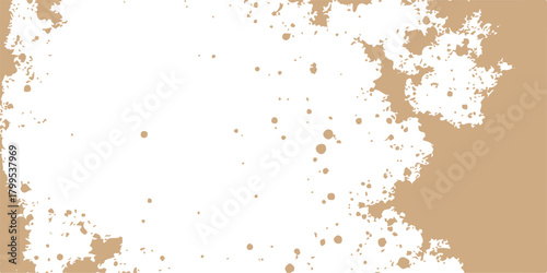 Abstract grunge background with vintage paint splash texture and old paper art design frame