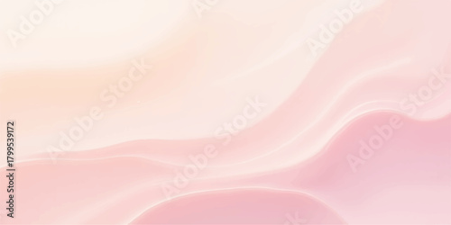 Abstract pink silk texture with soft flowing waves for a luxurious design backdrop